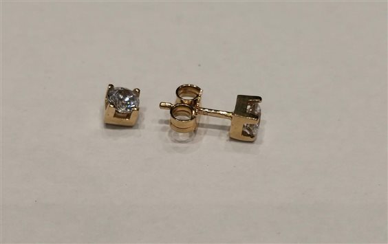 Orecchini Gazzola Donna in Oro giallo Zircone OROGPLGRIFFE2ZM4 - OROGPLGRIFFE2ZM4